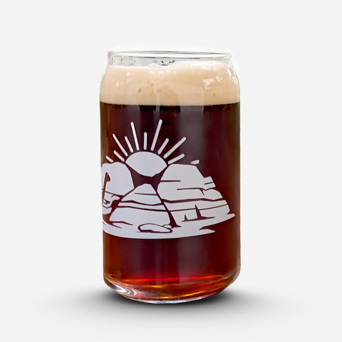 Limited Edition Brontosaurus Glass
