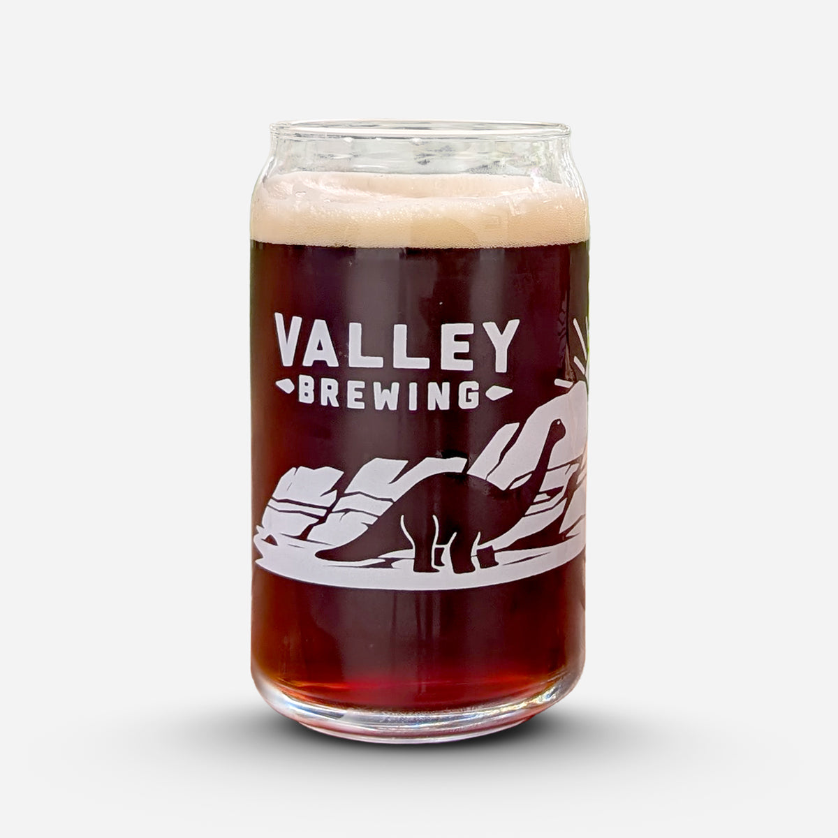 Limited Edition Brontosaurus Glass